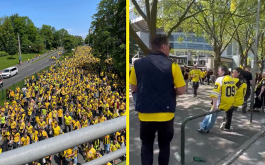 Qyteti i Dortmundit i veshur verdhë, askush nuk mendon diçka…