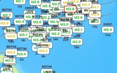 Greqi/ Tërmetet e njëpasnjëshme në Santorini shkaktojnë shqetësim te autoritetet,…